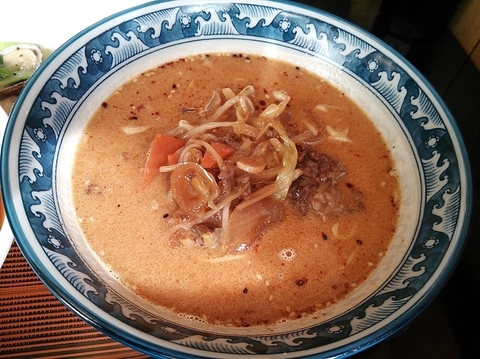 「スタミナみそラーメン（ピリ辛）」@中華料理 鳳龍の写真