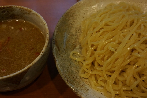 「つけ麺＋大盛（無料）」@つけ麺 素家の写真