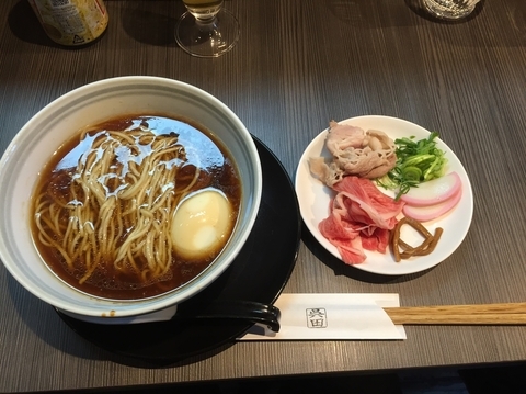 「【1周年記念限定】一年そば¥1050+味玉¥120」@柳麺 呉田-goden-の写真