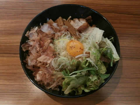 「油そば」@串焼 バードルの写真