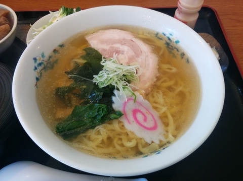 「得々らーめん定食　750円」@もりんじ亭の写真