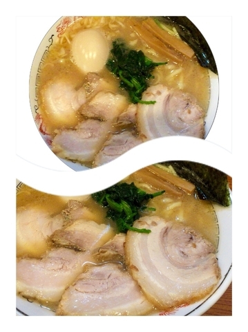 「☆弟チャーシュー麺 味玉トッピング☆」@らーめん ◯八の写真