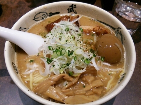 「外伝ら～麺(味噌・並）1280円」@麺屋武蔵 武骨外伝の写真