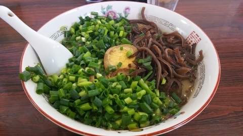 「とんこつらーめん　大盛」@熊本ラーメン みち丸の写真