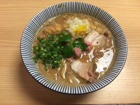 「ラム煮干中華そば(ノーマル) ¥750」@自家製麺 MENSHO TOKYOの写真