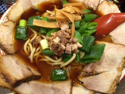 「チャーシュー麺大盛」@麺屋7.5Hz 新橋店の写真