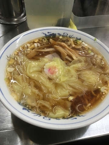「ワンタンメン」@中華そば みたかの写真
