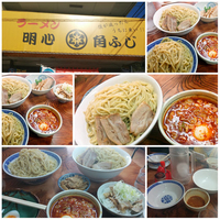 辛味噌つけ麺+小豚（中盛）+豚丼