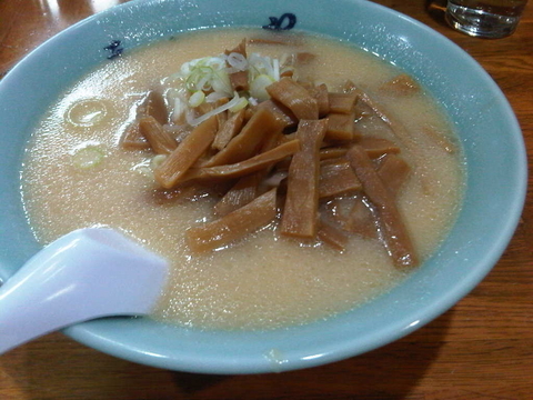「みそラーメン並(670円)+メンマ(120円)」@元祖 札幌やの写真