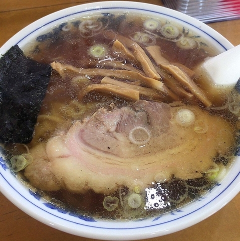 「ラーメン　700円」@青竹手打ラーメン ほそやの写真