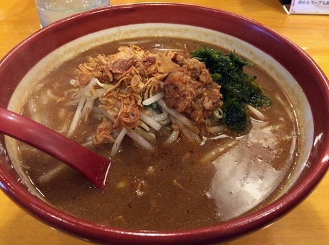 「伊勢味噌ラーメン（７５６円）」@麺場田所商店 春日部店の写真