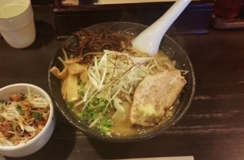 「味噌らーめん（大）」@麺屋 のろし 函館の写真