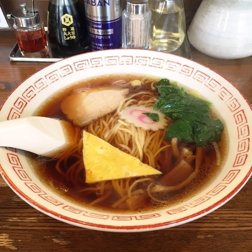 「中華そば」@中華そば 萬福の写真