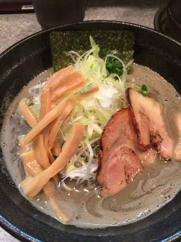 「エグにぼしラーメン870円」@麺屋 ひな多の写真