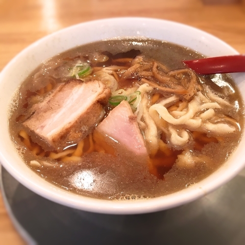 「喜多方ラーメン(煮干)」@麺や 七彩 八丁堀店の写真