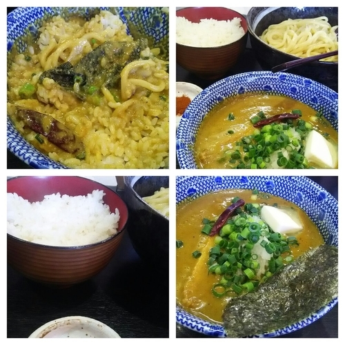 「かれつけ中盛り（裏）＋ライス」@二代目狼煙 分店 弐の写真