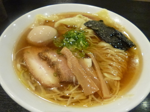 「ワンタンめん」@ラーメン角屋の写真