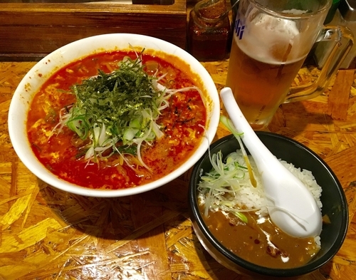 「旨辛ラーメン 850円」@つじ道らーめんの写真