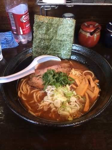 「鶏濃麺」@濃麺 海月の写真