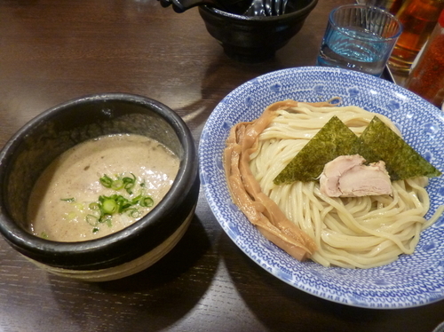 「鶏白湯魚介つけ麺」@麺や 蒼輝 AOIKAGAYAKIの写真