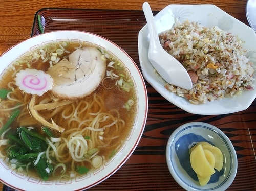 「チャーハンセット(並盛)700円」@中華一番の写真