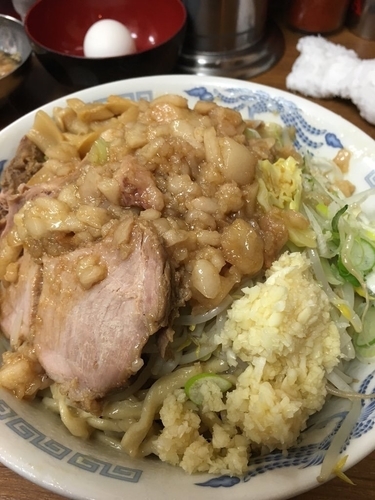 「油そば大850円」@ラーメンの店 どでん 北浦和店の写真