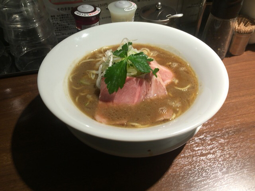 「超濃厚 烏賊煮干中華そば」@麺屋 ねむ瑠の写真