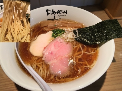「醤油そば 780円」@Ramen にじゅうぶんのいちの写真