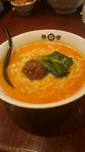「坦々麺702円（大盛りは無料クーポン）」@陳麻家 千葉C-one店の写真