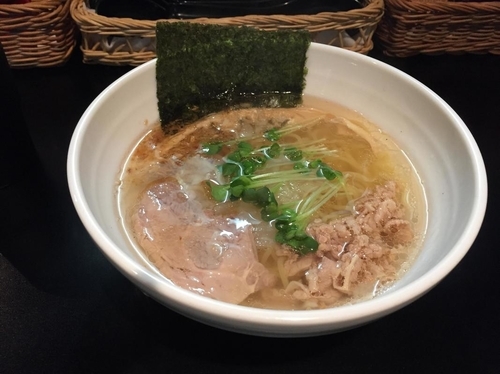 「ミニ塩らーめん」@麺や 勝治の写真