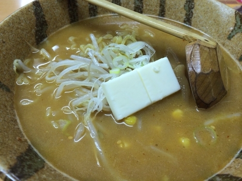 「味噌バターコーンラーメンセット  580円」@天下一 飯田橋店の写真