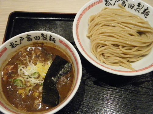 「つけそば850円」@松戸富田製麺 三井アウトレットパーク木更津店の写真
