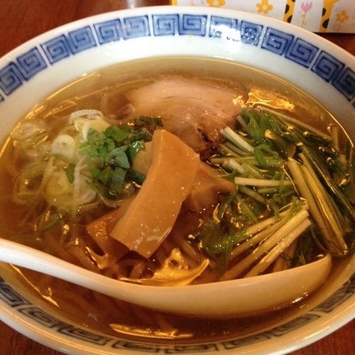 「塩ラーメン ６５０円」@ラーメンかずやの写真