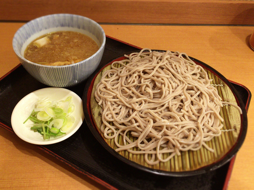 「たぬきせいろそば(450円)」@かのや 新橋駅構内店の写真