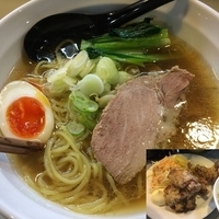 中華そば（680円）＋唐揚げセット（380円）