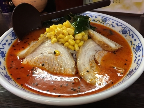 「辛味噌チャーシュー」@ラーメンはやとの写真