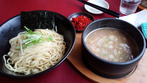 「海老辛つけ麺」@麺や しし丸。の写真