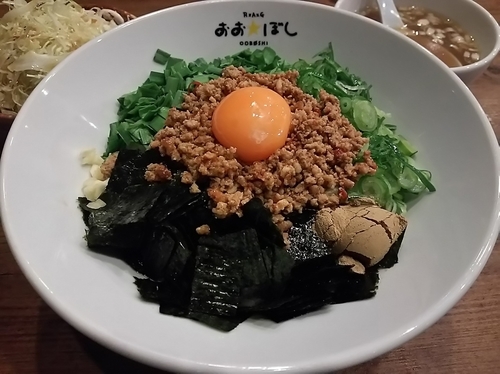 「台湾混ぜそば　※スープ付　（大盛り：サービス券）」@おおぼし 安曇野店の写真