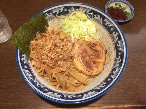 「エビ辛し汁なし中華そば」@中華そば・つけそば 浜屋の写真