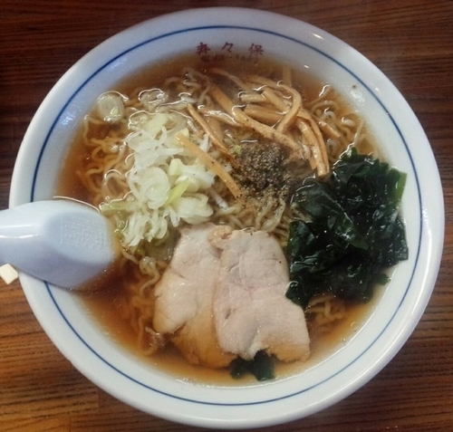「ラーメン500円」@寿々保食堂の写真