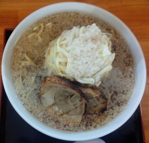 「山ラーメン750円」@ラーメン405の写真