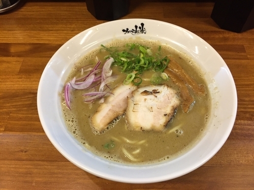 「濃厚ぶっつぶしラーメン」@らーめん かつお拳の写真