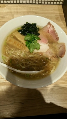 「貝塩らーめん」@らーめん 改の写真