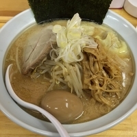 みそ＋たまご＋ワンタン（ランチ価格￥500＋トッピング2品サ