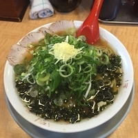 煮干しラーメン(ネギ多め)