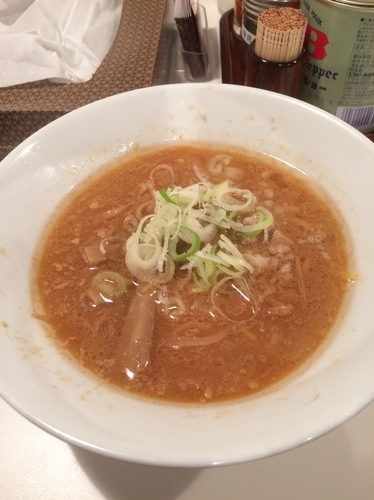 「ミニ味噌ラーメン」@すみれ 新横浜ラーメン博物館店の写真