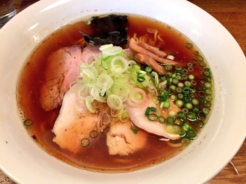 「魚出汁（醤油） 760円」@青山清湯そば 青ノ樹の写真