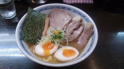 「焼き豚らーめん(塩)」@らーめん はやしの写真