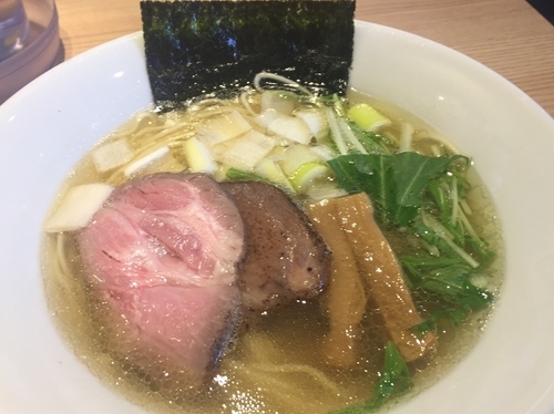 「（限定）サクマ式伊勢海老塩えびっくす（〆雑炊付）¥780」@煮干し中華そば 一燈の写真