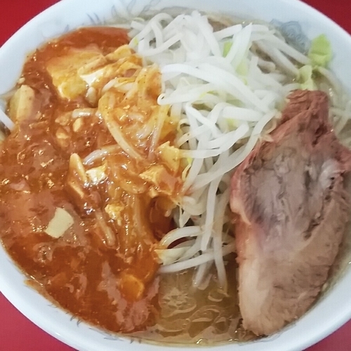 「フュージョン　８００円」@蒙麺 火の豚の写真
